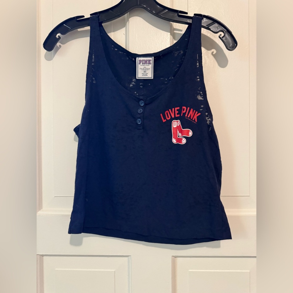 VS Special Edition Red Sox Tank Top, Size XS